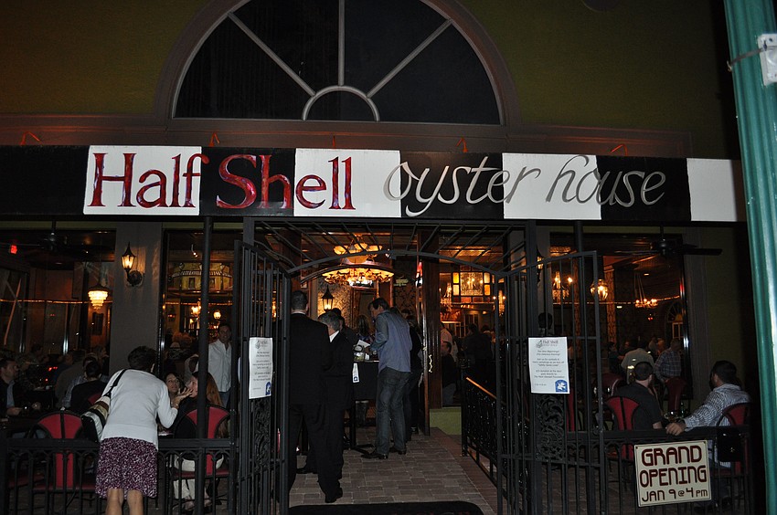 The Half Shell Oyster House held its opening party on Friday, Jan. 6.