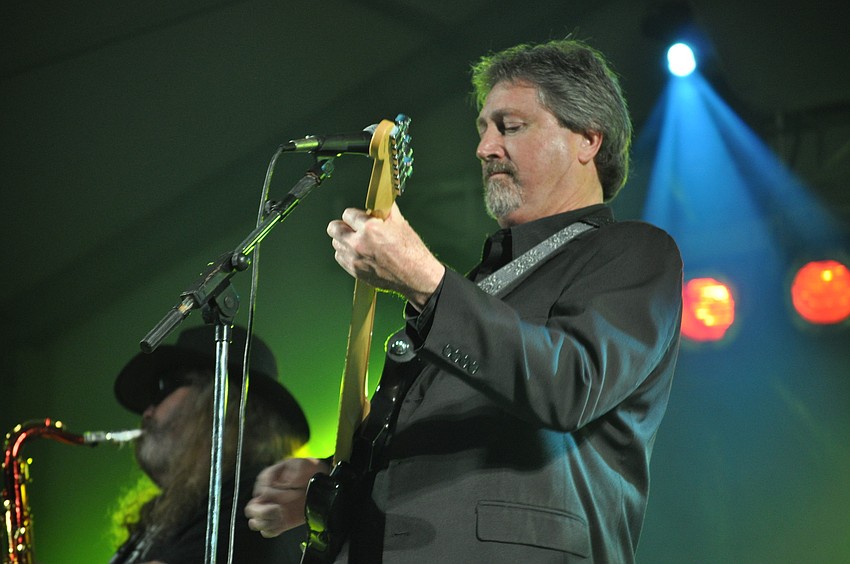 Musician Jeff Cook, of the country music group Alabama, put on a great show.