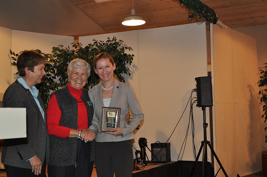 Nora Patterson, Helen Clifford and Veronika Bajtalova