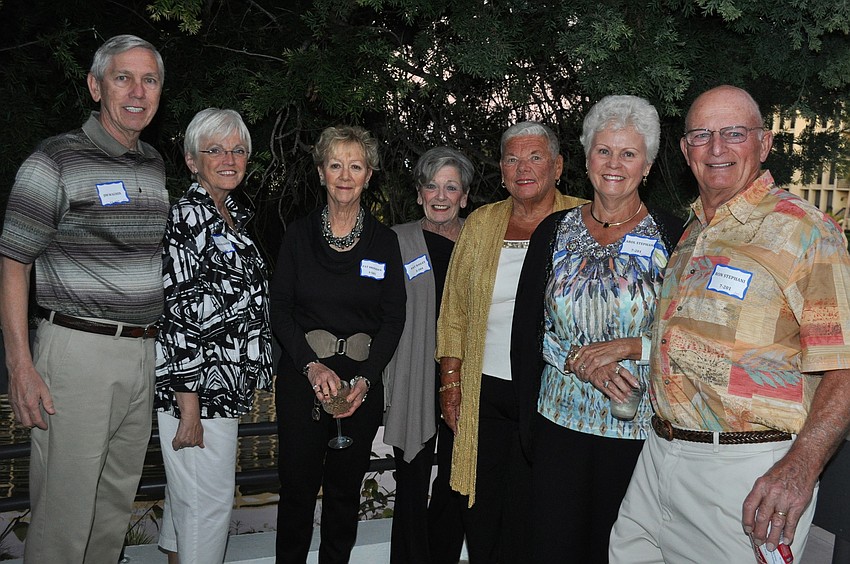 Event coordinators Jim and Diana Wagner, Pat Brouder, Pat Bailey, Shirley Schneirov, and Carol and Ron Stephani