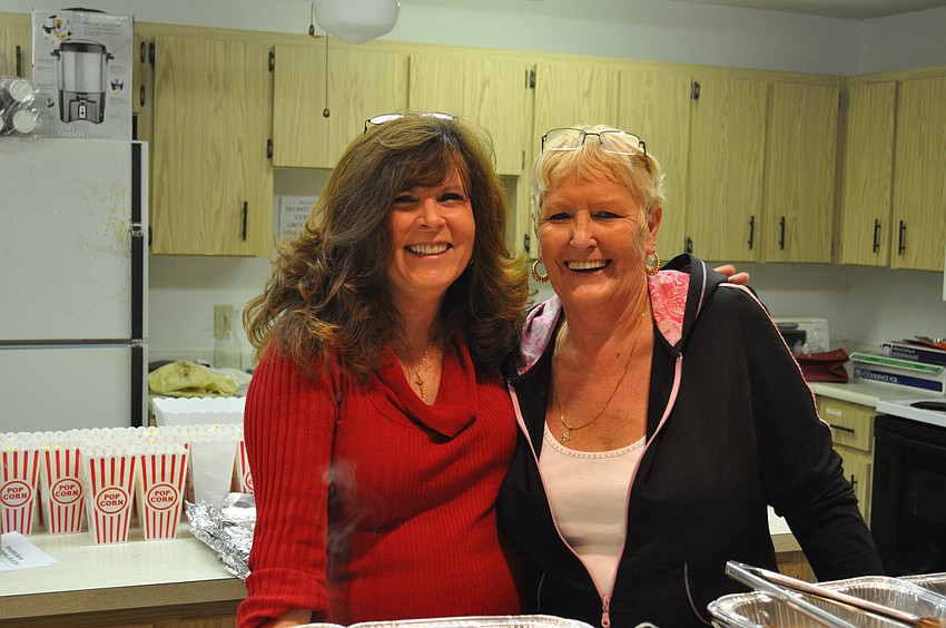 Katharine Adams-Love and Lynda Fischer