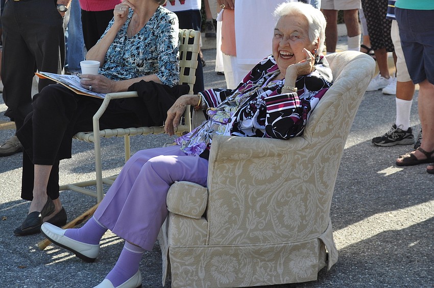D.M. Williamsâ€™ favorite dancing partner, whom he has been dancing with since 1955, Rosie Turner