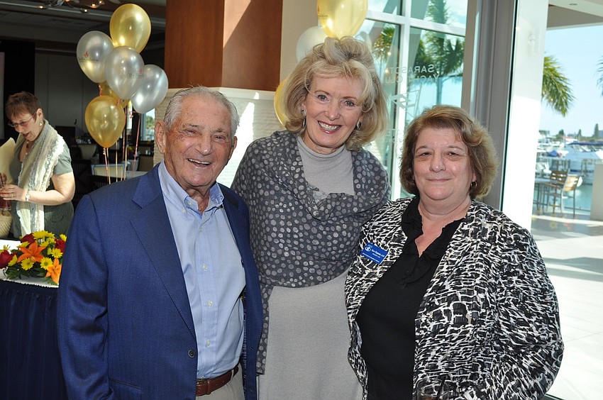 Ann Virag, Nathan Benderson and Rose Chapman