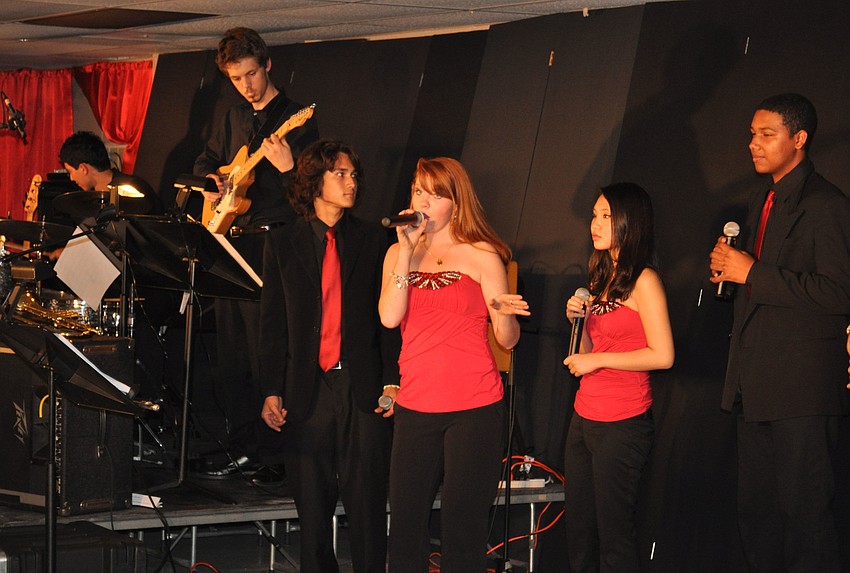 The Booker High School Vocal Jazz Ensemble and Combo
