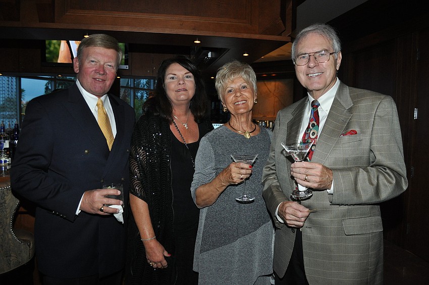 Curt and Carin Larson with Margot and Fred Wohlfahrt