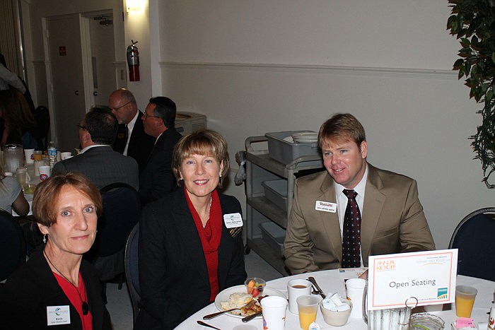 Wanda Kenney, Darlene Wedler-Johnson and John LaCivitia