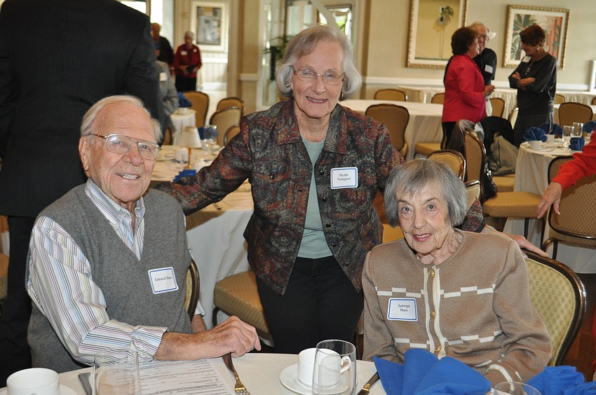 Ed Mues, Phyllis Steingard and Jadwiga Mues