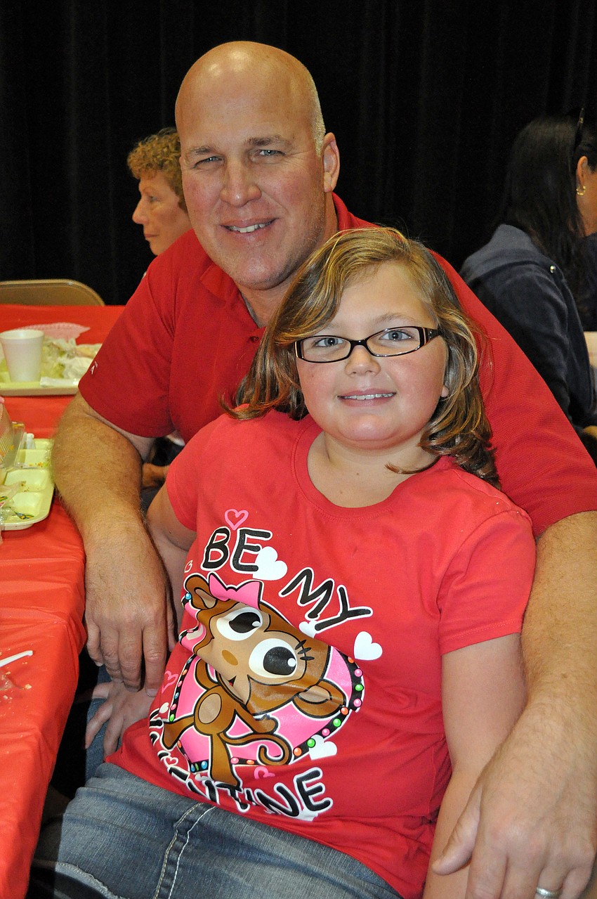 Nine-year-old Katie Becher couldnâ€™t wait to spend time with her dad David.