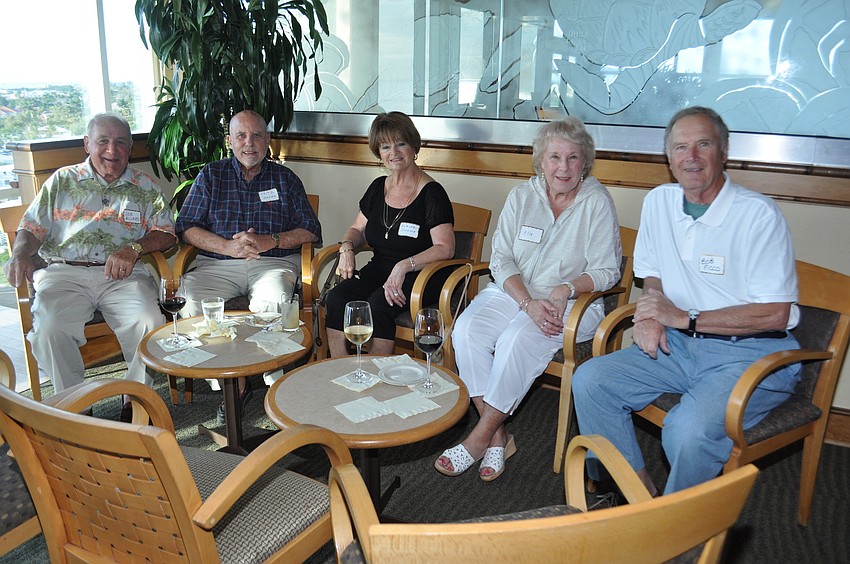 Joe Allard, Fritz and Elaine Johnson, and Elle and Bob Ficco