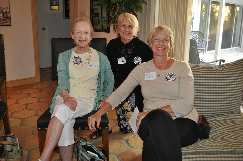Cynda Grenfell, Liz Yerkes and Ruth Maass