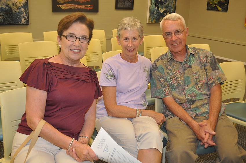 Charlotte Wuepper with Alice and Jerry Deck