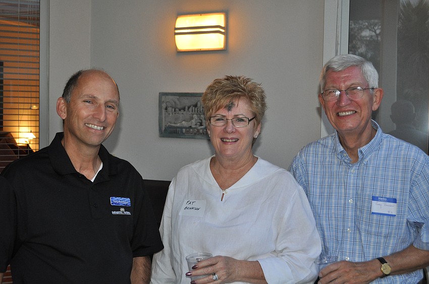 Tony Romanus and Pat and Larry Bennison