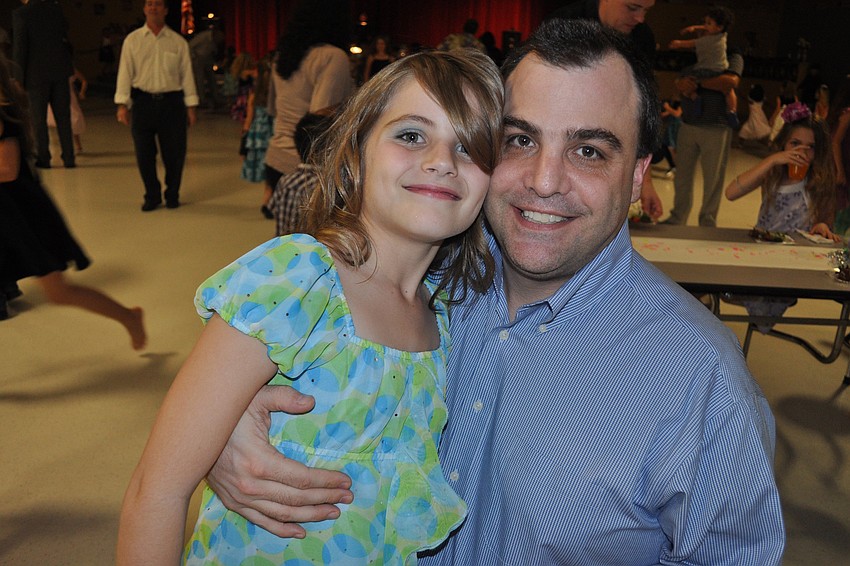 Caroline and David Trippi made sure to get dessert.