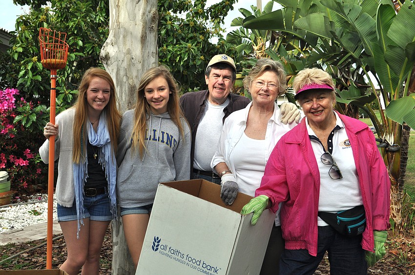 Jane Early, Grace Connett, Doug and Paula Griffen and Carmen Ramsey