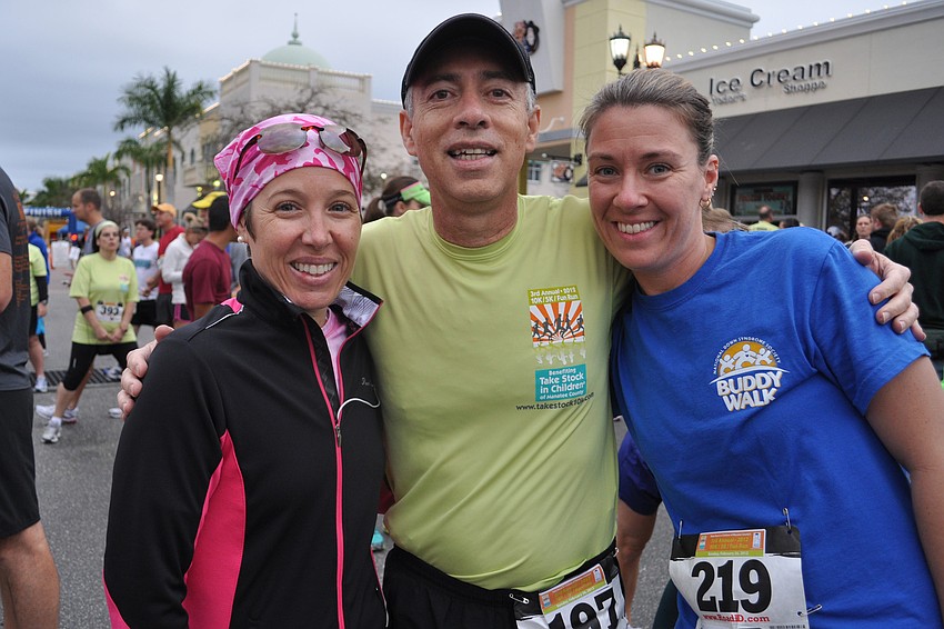 Diane Nixon, Alfredo Escobar and Julie Franklin represented Rowlett Elementary School.