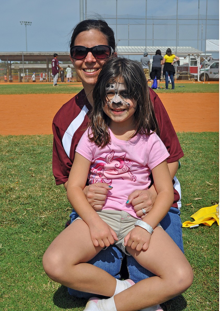 Christie Gionfriddo enjoyed spending the afternoon with her 6-year-old daughter Kaley.