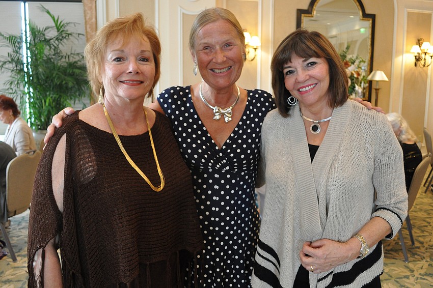 Pat Gauntt, Jody Porter and Barbara Scholes