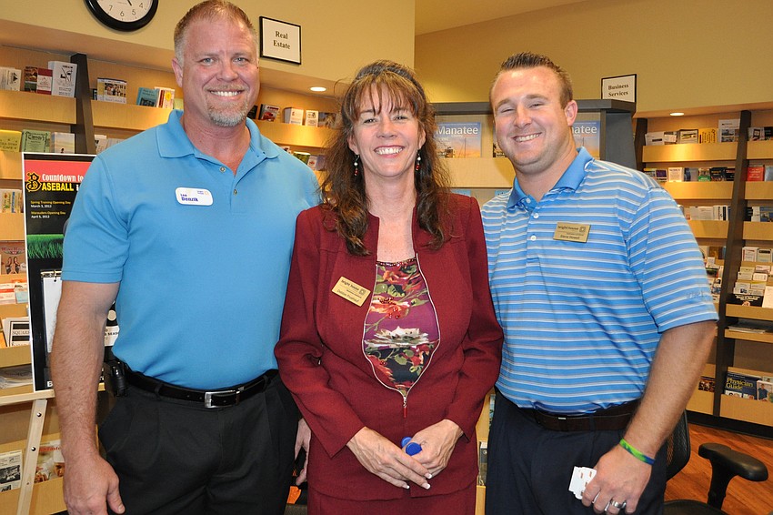 Lee Denzik, Debbie Fruehauf and Steve Howell represented Bright House.