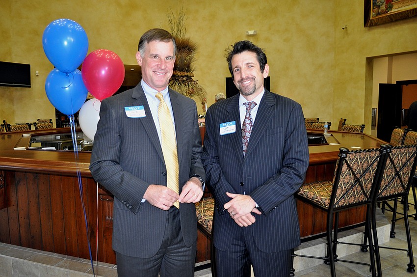 Chuck Johnson and Scott Westheimer wanted to come and show their support for their friend and colleague.