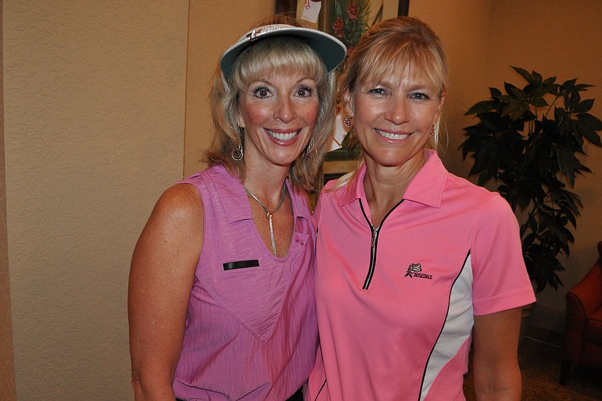 Tresa Zumsteg and Diane Hennessey visited the Celebration and Remembrance Tree.