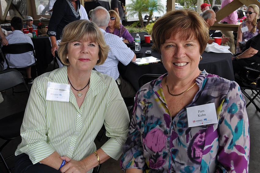 Maureen Shuman and Pam Kuhn