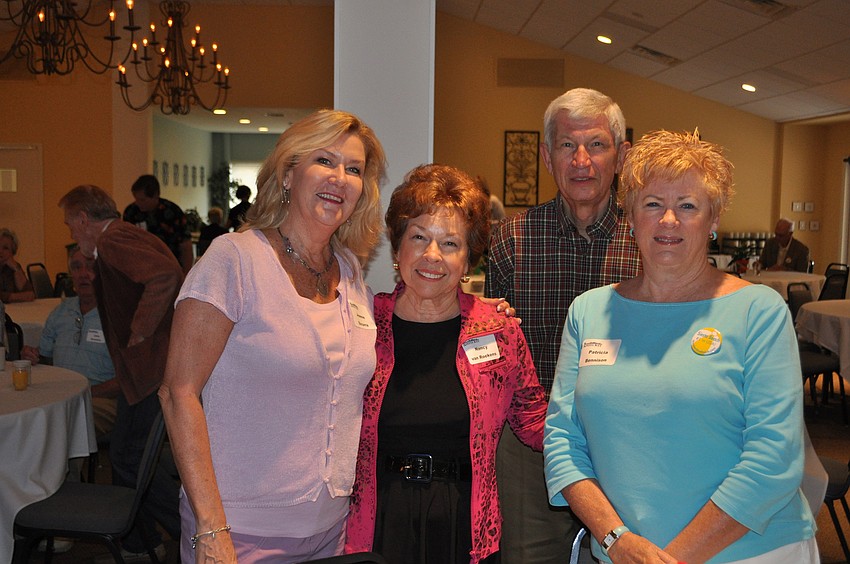 Jeanne Ezcura, Nancy van Roekens and Larry and Pat Bennison