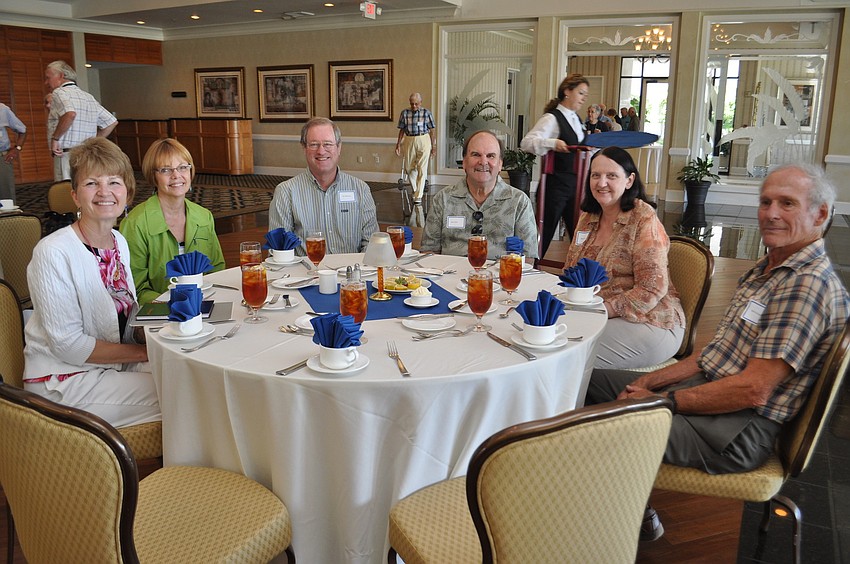 Dallas Carroll, Charleen Race, Tim MacDonald, Bob and Margie Clark and Bob Farrington