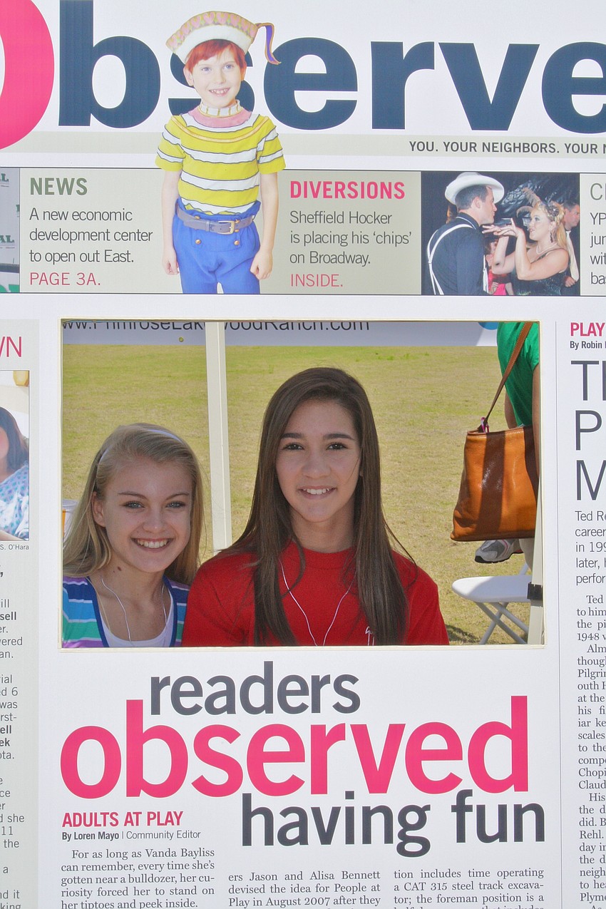 Ivy Proffitt and Savannah Perry