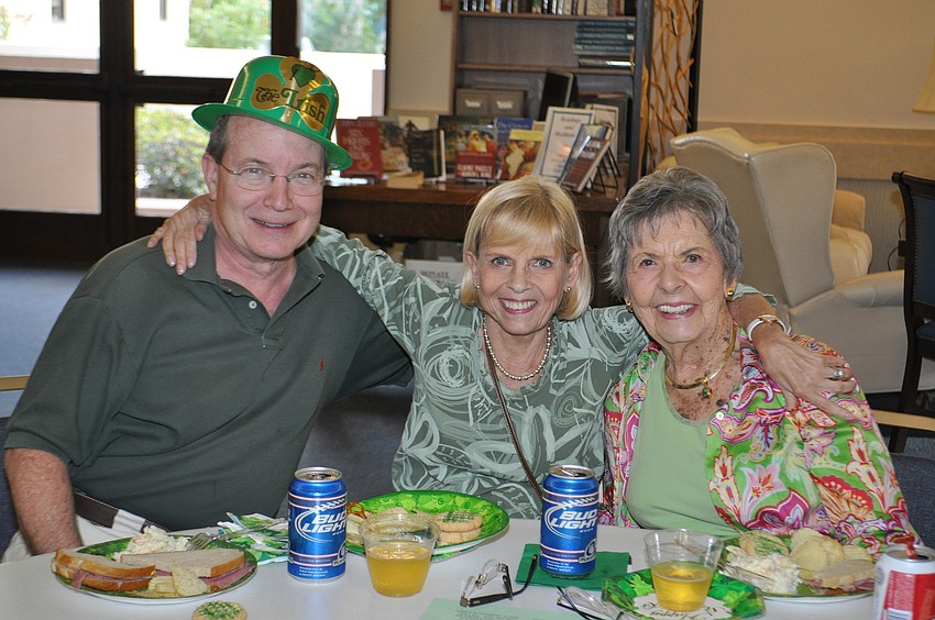Sandy and Connie Jose with Marge Stapleton