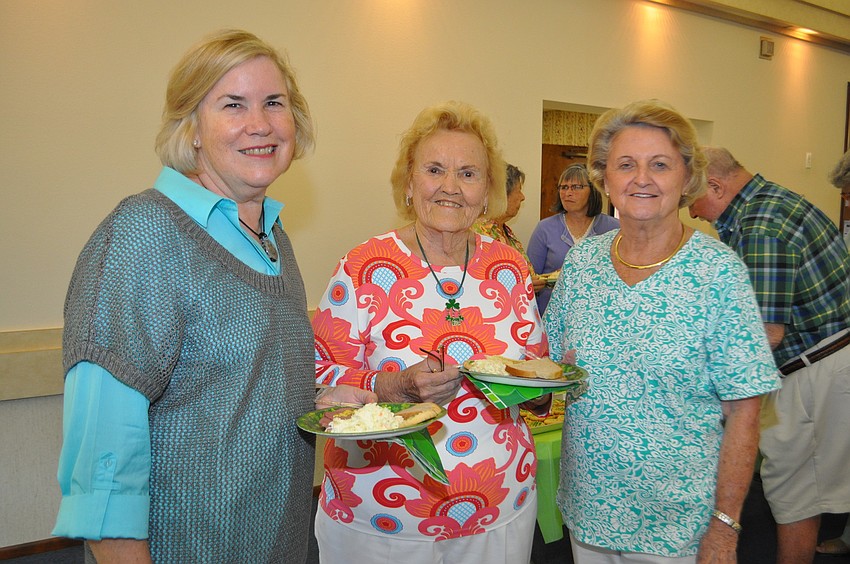 Pam Toft, Beverly Sinclair and Lou Getz