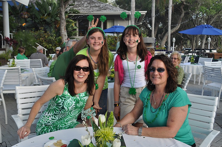 Caroline Lawhorne, Allison Curtner, Sydney Koon and Ann Parisi