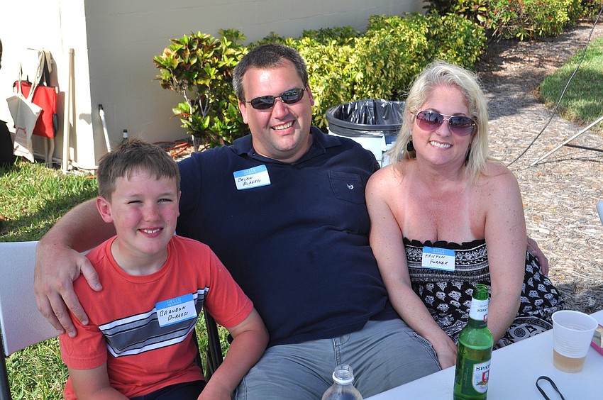 Brandon and Brian Burgess and Kristin Forner