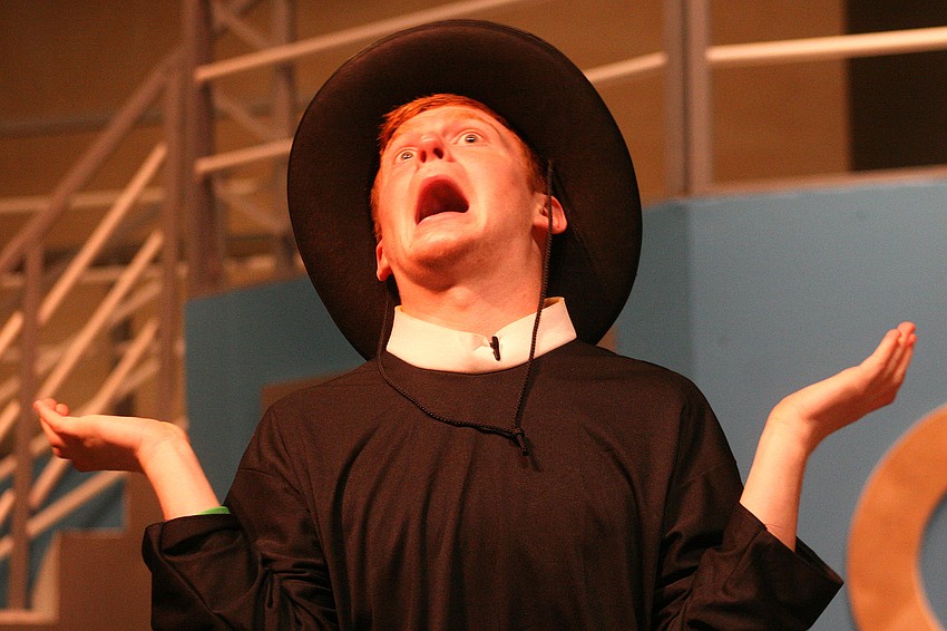 Mikey Anolfo offers plenty of laughs in this year's musical.