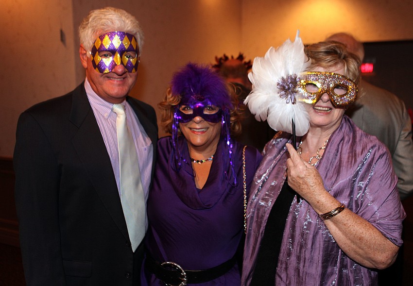 Jack and Claudia Barnett with Paula Griffin
