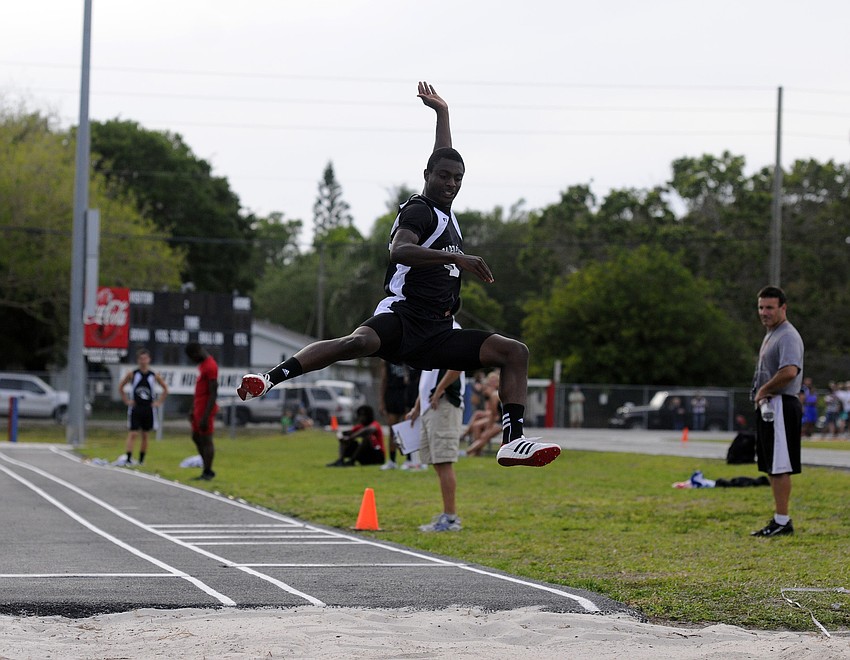 Braden Riverâ€™s Steven Ross finished second in the triple jump with a jump of 40 feet, three inches.