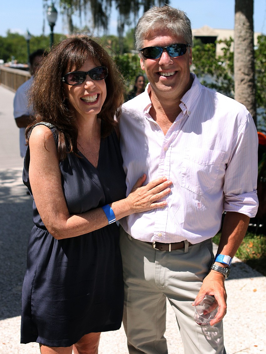 Co-chair Reeny Kaney and Brian Mattison