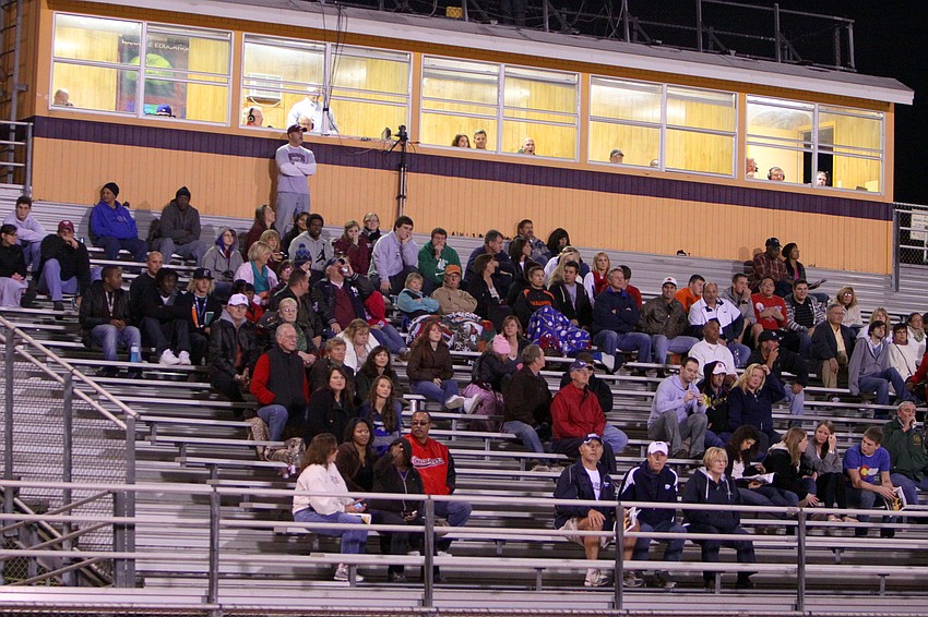 Parents and students came out to cheer on both teams Friday night during the 20th Annual Brad Price Memorial PAL Bowl.