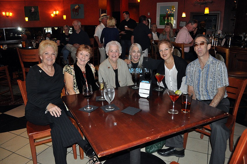 Lana Turner, Tina Magnone, Shirley Goodman, Janela, Joan Goodman and Steve Magnone