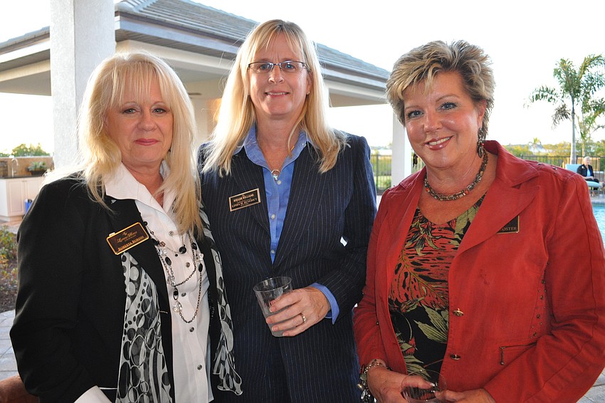 Robert Burish, Linda Benedict and Tierney Foster all represented Keller Williams.