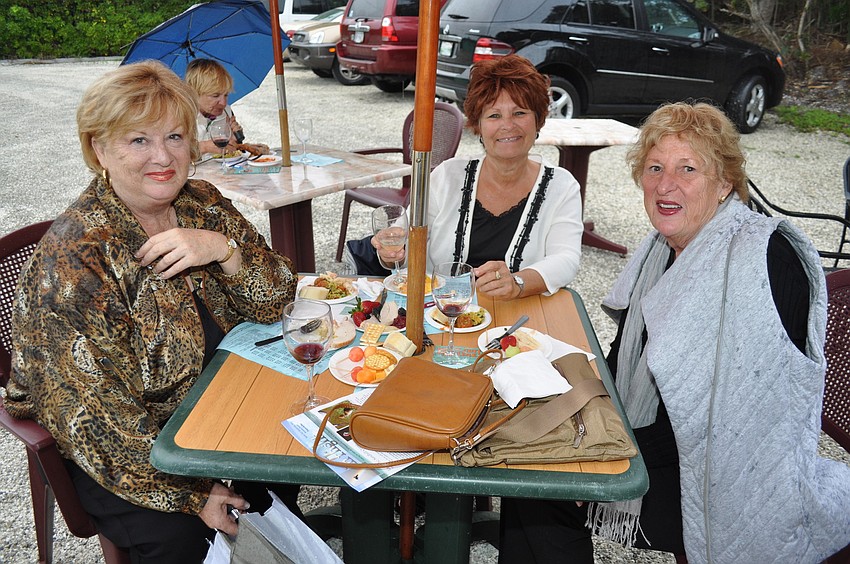 Kathy Muscillo, Claudia DeGrazia and Carol Marran