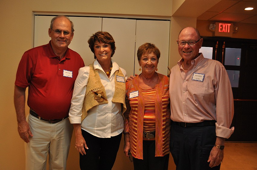 Bob and Marjorie Sterm with Sue and Ron Green