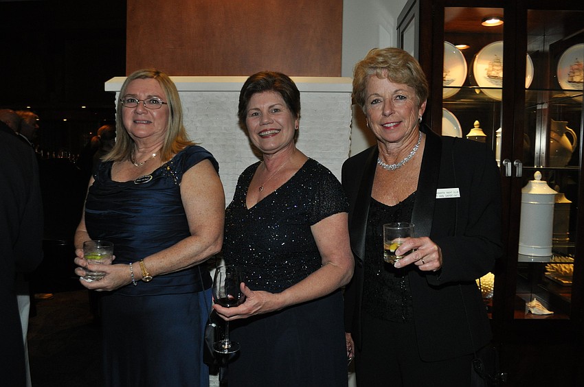 Patty Di Pano, Jane Hutchins and Mary Ann Darbelnet