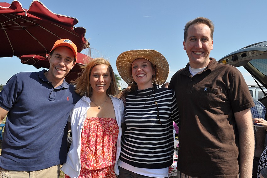 Sam and Erika Quartermaine with Brooke and Doug Cherry
