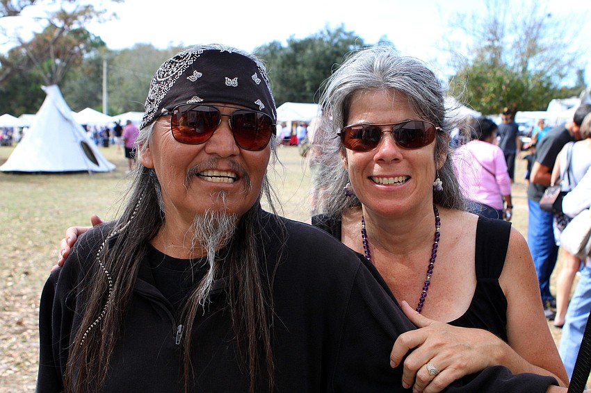 Rex A. Begaye and Barbara Huntoon, the creators of the festival.