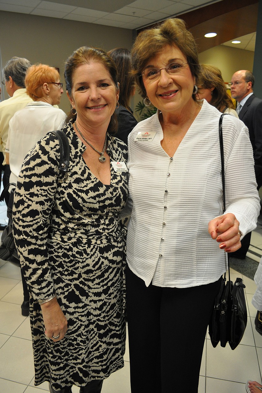 Susan Kenyon and Dianne Whitten, both of Cancer Support Community