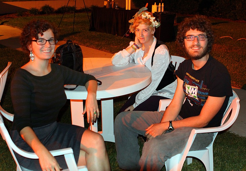 Natalie CatasÃºs, Foxanne Mesmer and Jeremy Zorn