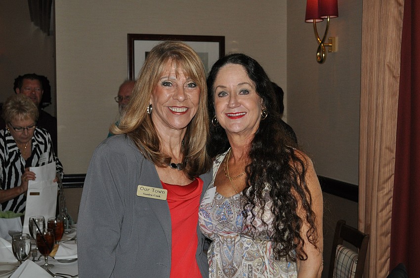 Sandra Conk and Suzanne Stacy of Our Town