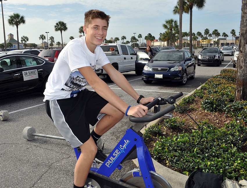 The Out-of-Door Academy freshman Mark Sulimirski just joined the Sarasota Crew this year.