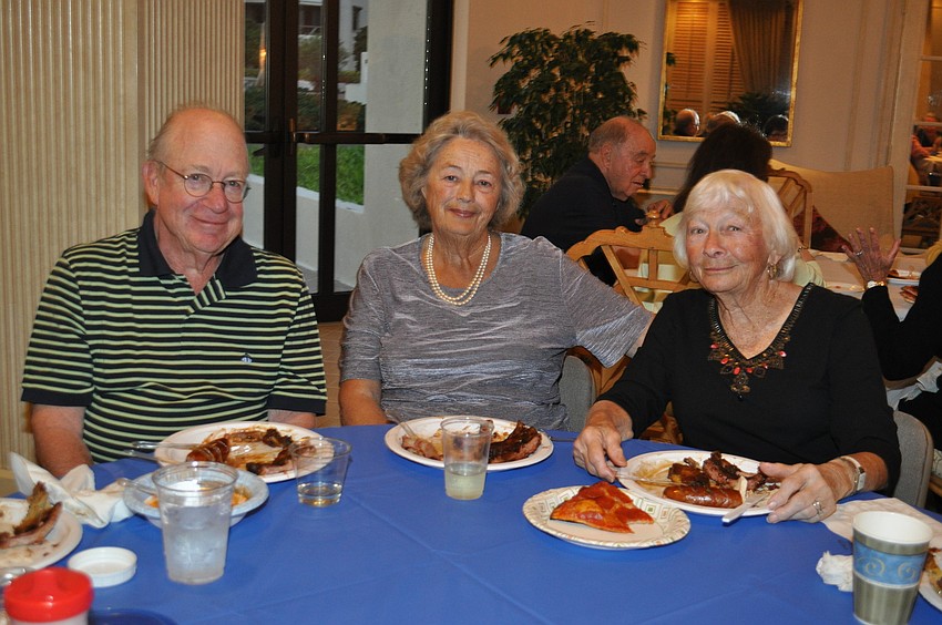 Claude Engle, Margaret Schmidt and Marie DeLisi