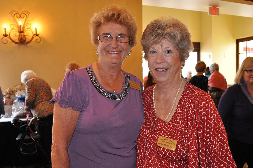 Carol Bartens with Joan Brummer